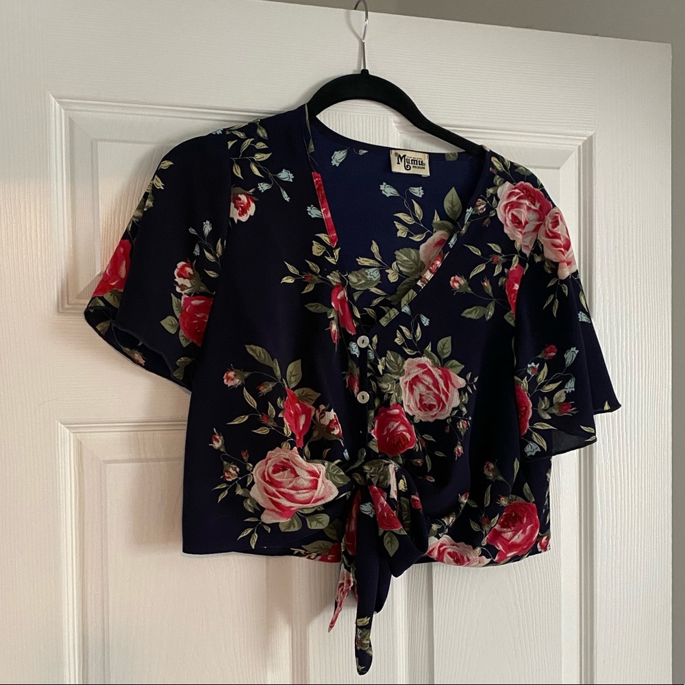 Show Me Your Mumu Crop Top Medium